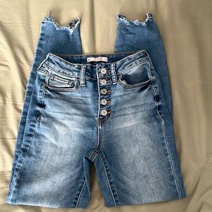 SO Vintage Vibe button fly jeans